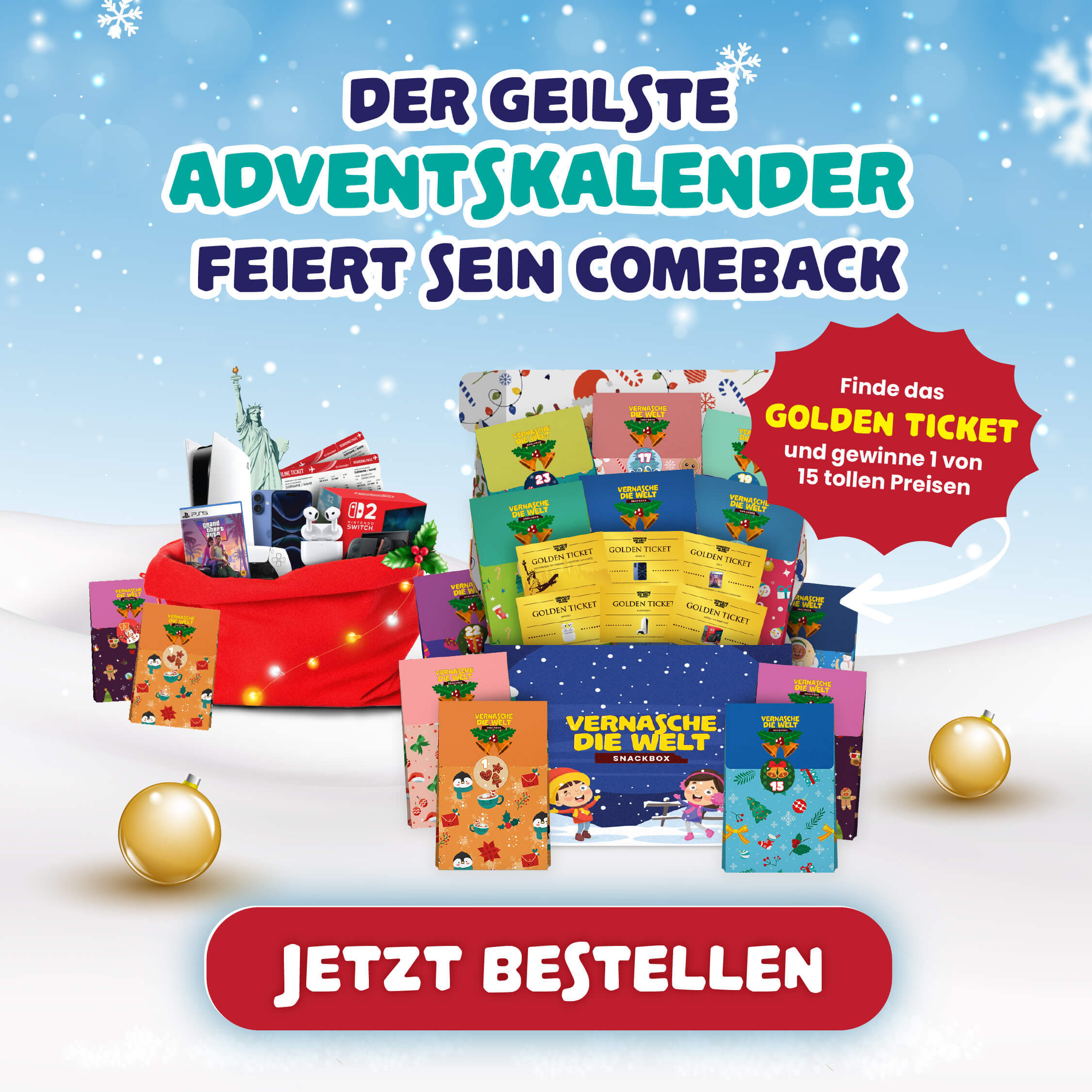 Vernasche die Welt — Comeback
